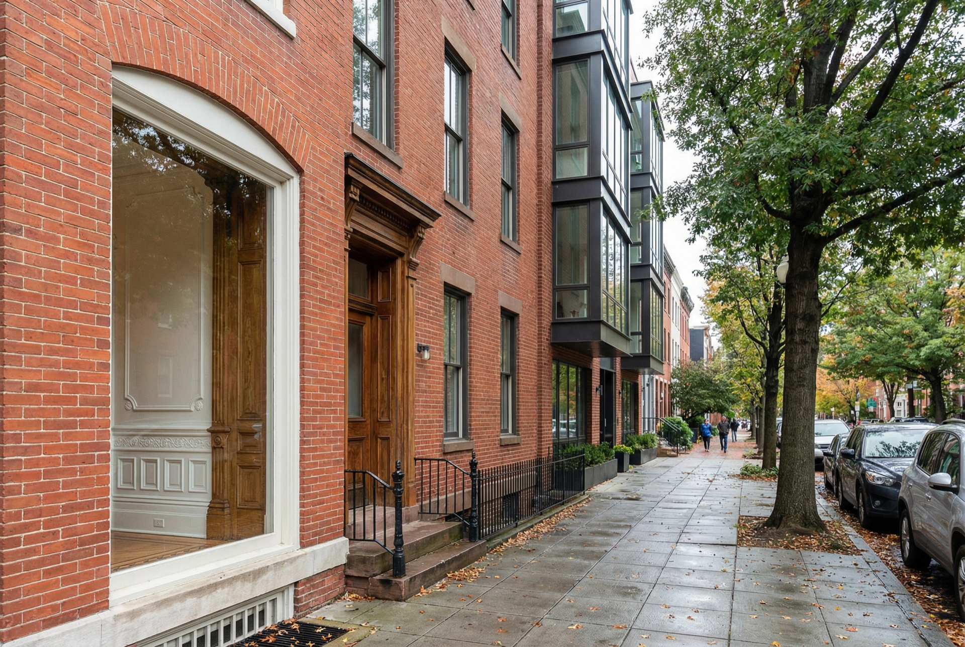 Every DC architecture has its baseboard match — colonial for row houses, modern for condos