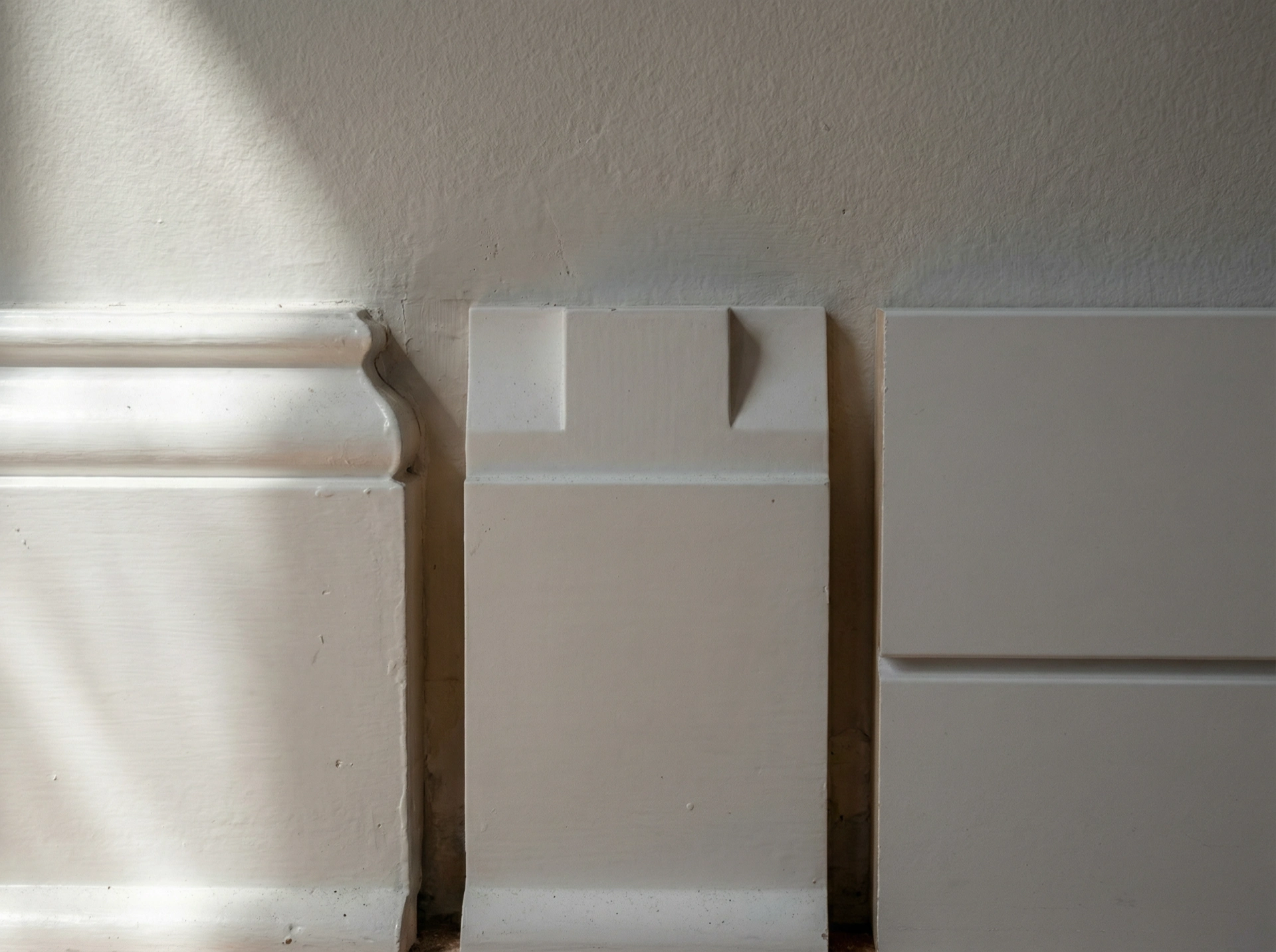 Baseboard profile comparison for DC homes — colonial, craftsman, modern styles by Painters DC
